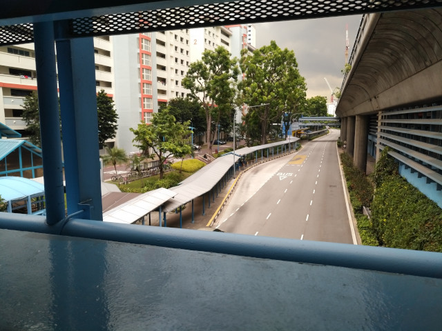 Queenstown MRT Station Exit A/D bus stop